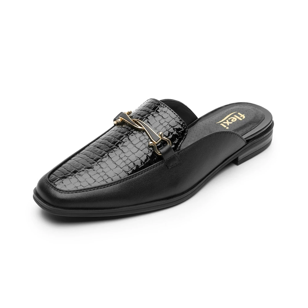 Slipper Flexi para Mujer Estilo 126603 Negro