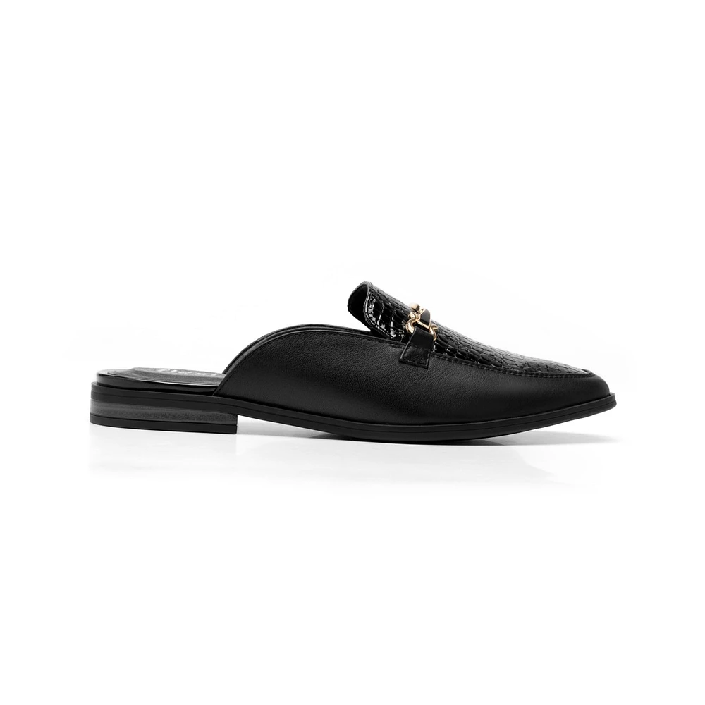 Slipper Flexi para Mujer Estilo 126603 Negro