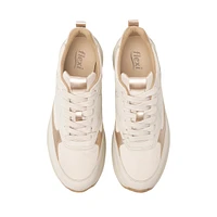 Sneaker Casual Flexi para Mujer con Suela Extra Ligera Estilo 127102 Beige