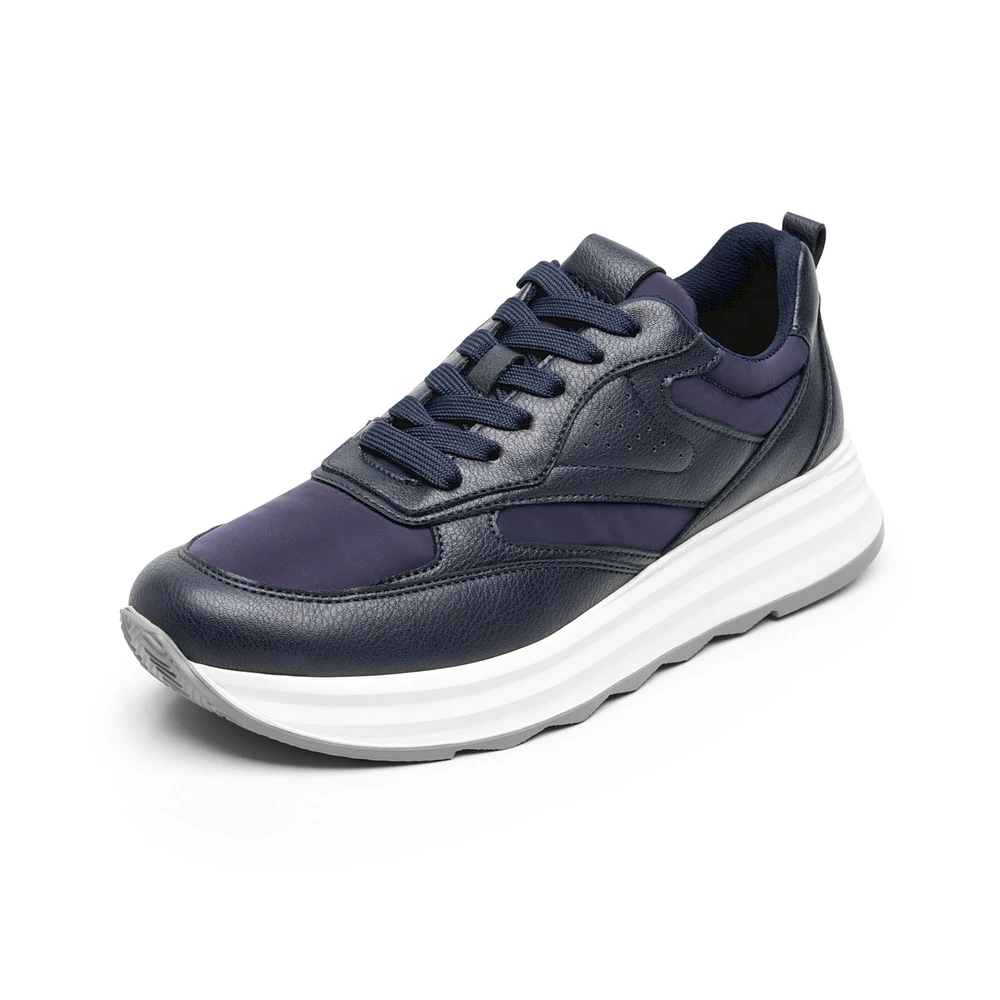 Sneaker Casual Flexi para Mujer con Suela Extra Ligera Estilo 127102 Marino