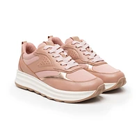 Sneaker Casual Flexi para Mujer con Suela Extra Ligera Estilo 127102 Rosa