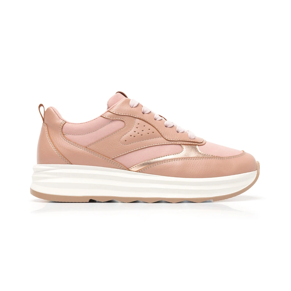 Sneaker Casual Flexi para Mujer con Suela Extra Ligera Estilo 127102 Rosa