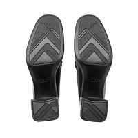 Mocasín Con Plataforma Flexi para Mujer Estilo 127401 Negro