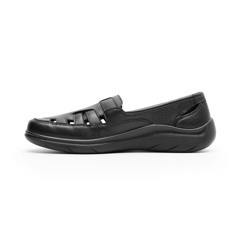 Mocasín Casual Flexi para Mujer con Suela Flexible Estilo 128702 Negro