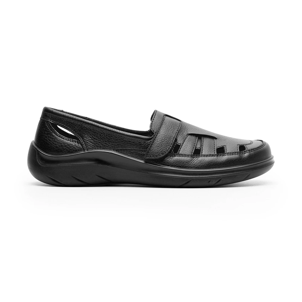 Mocasín Casual Flexi para Mujer con Suela Flexible Estilo 128702 Negro