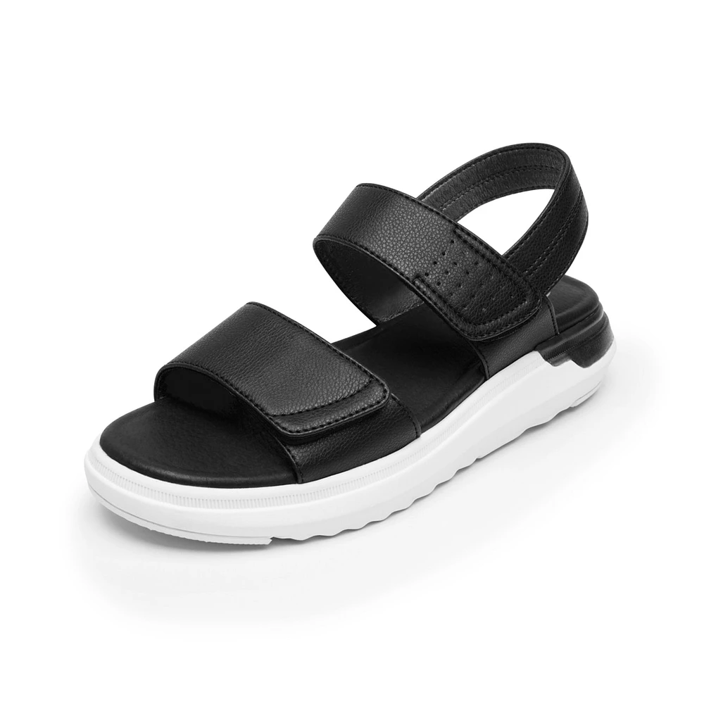 Sandalia Casual Flexi para Mujer con Gel Anti Shock Estilo 129401 Negro