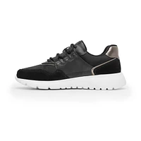 Sneaker Casual Flexi para Mujer con Suela Extra Ligera Estilo 129702 Negro