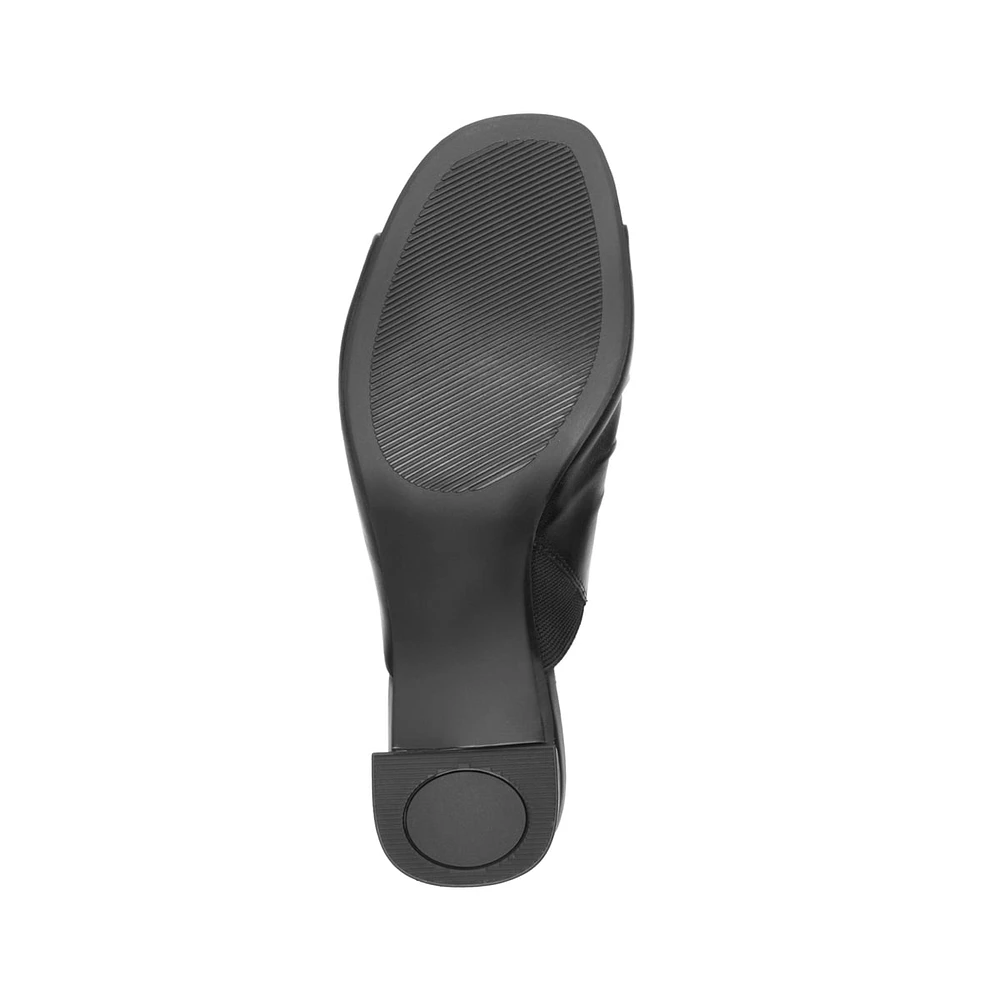 Sandalia De Tacón Flexi para Mujer Exclusivo Zapaterías Estilo Negro