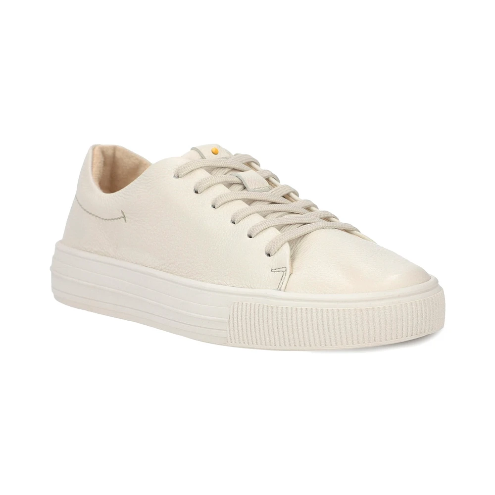 Sneaker urbano en piel color hueso Quirelli estilo 300101