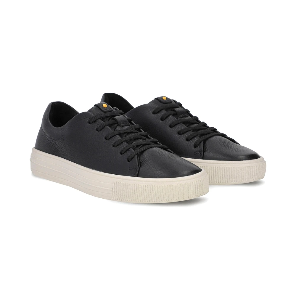 Sneaker urbano en piel color negro Quirelli estilo 300101