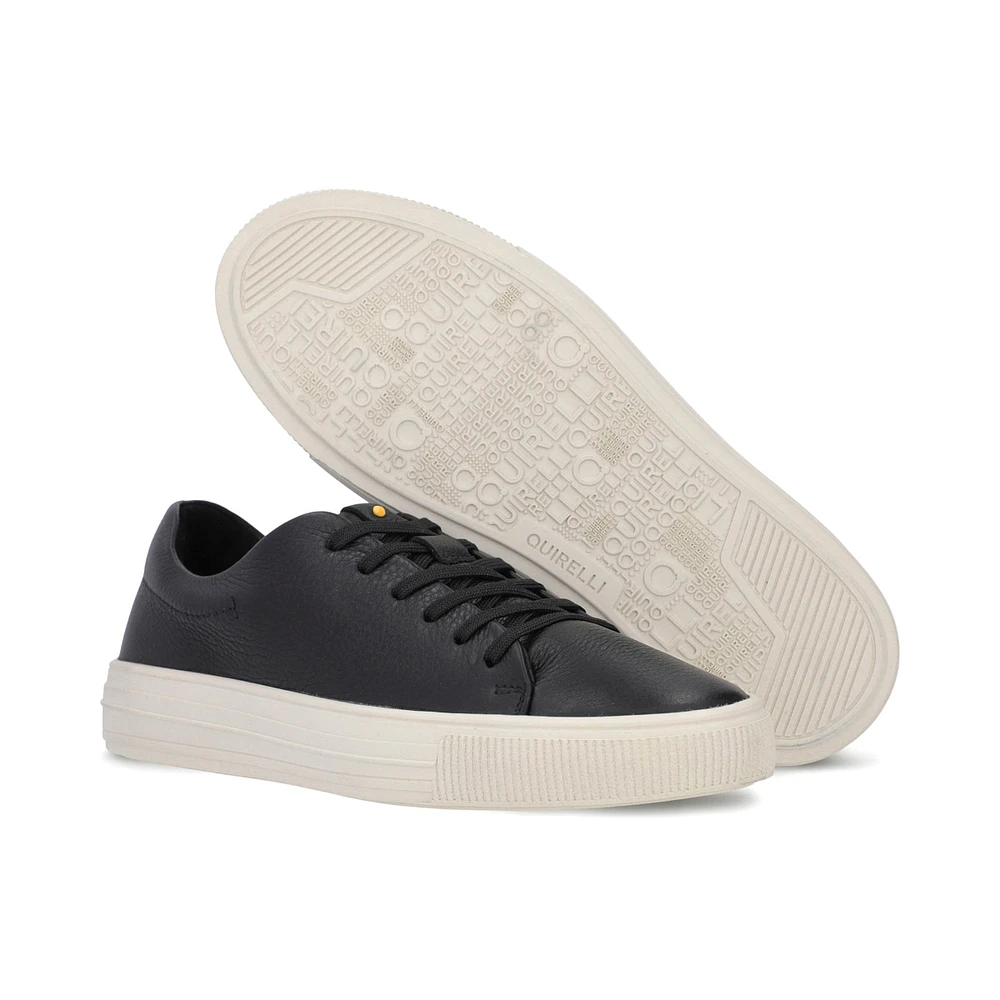 Sneaker urbano en piel color negro Quirelli estilo 300101