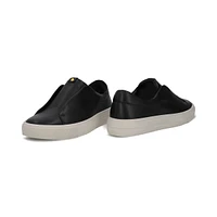 Sneaker sin agujetas en piel color negro Quirelli estilo 300103