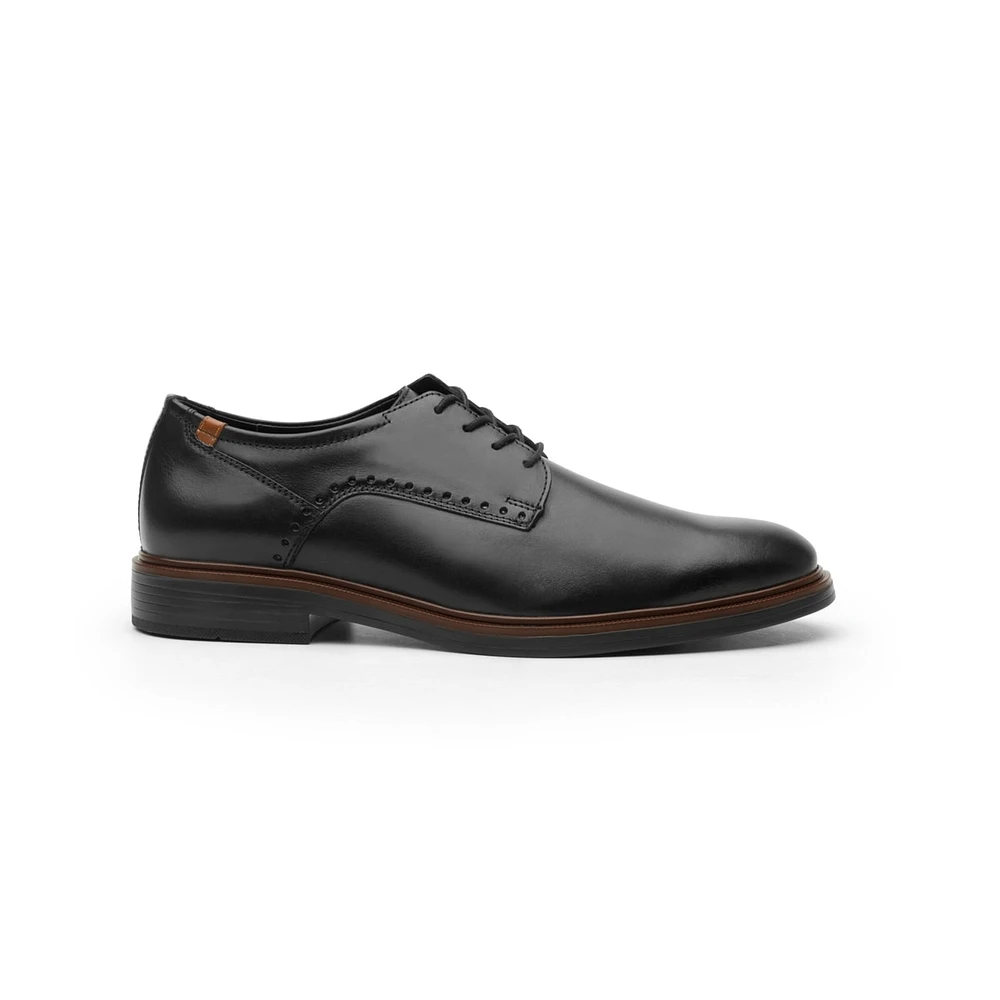 Zapato De Vestir Para Salir Flexi Tipo Derby Hombre