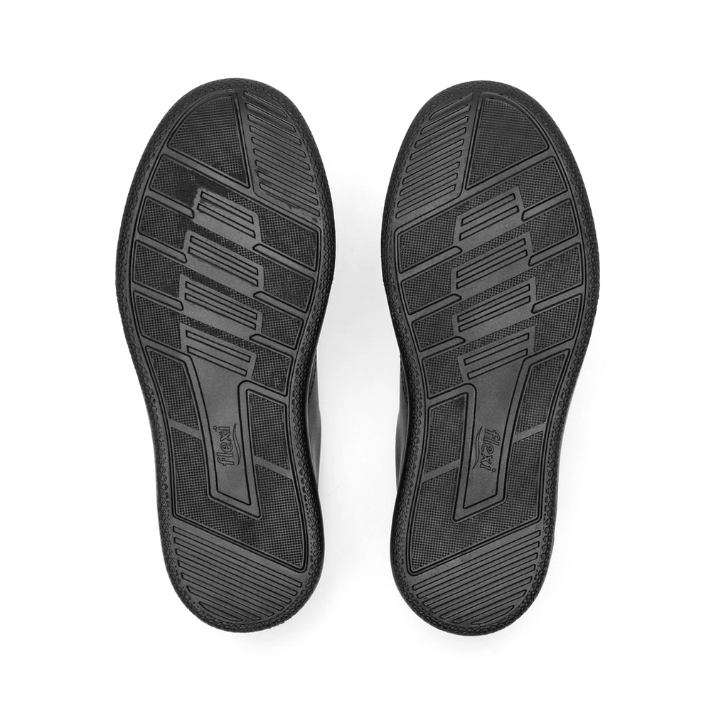 Tenis Escolar Flexi para Niño con Recovery Form Estilo 401911 Negro