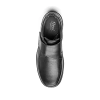 Zapato Casual Para Oficina Flexi Con Velcro Hombre - Estilo 402804 Negro