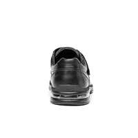 Zapato Casual Para Oficina Flexi Con Velcro Hombre - Estilo 402804 Negro