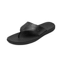 Sandalia Pata De Gallo Flexi para Hombre A Prueba Agua Estilo 404109 Negro