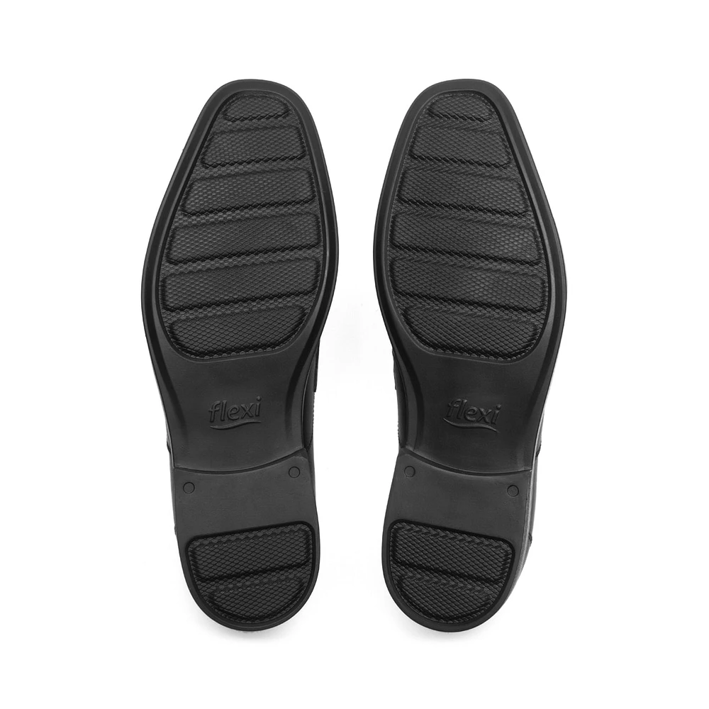 Derby Flexi para Hombre con Walking Soft Estilo 407809 Negro