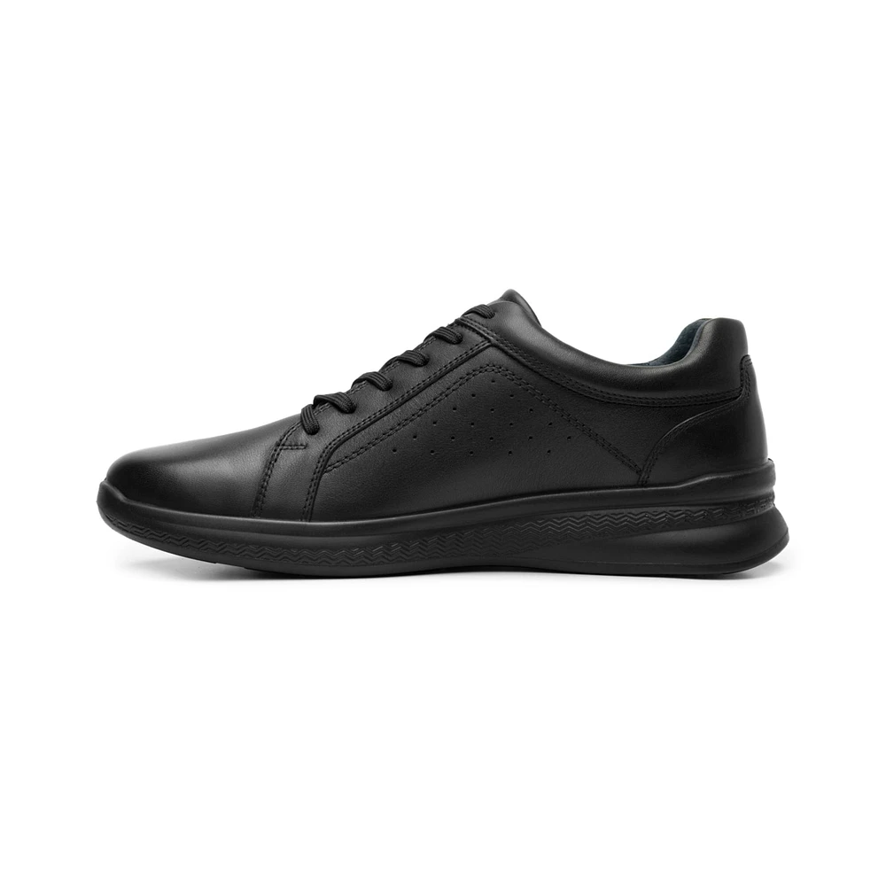 Zapato Casual Flexi para Hombre con Amarre Frontal Estilo 408208 Negro