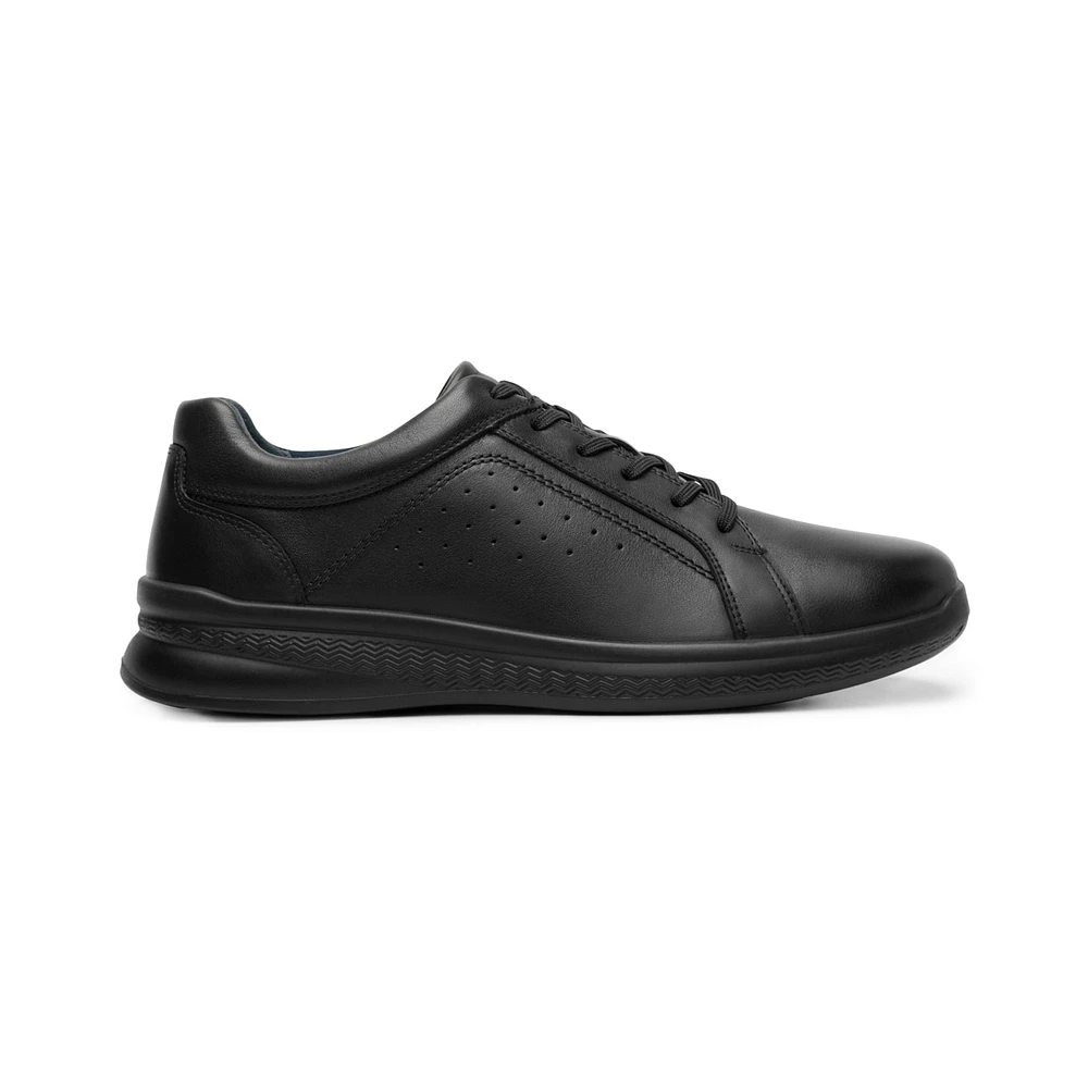 Zapato Casual Flexi para Hombre con Amarre Frontal Estilo 408208 Negro