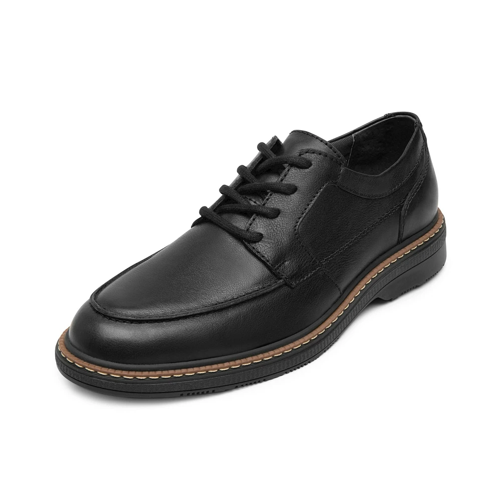 Zapato Derby Flexi para Hombre con Stretch Style Estilo 412804 Negro