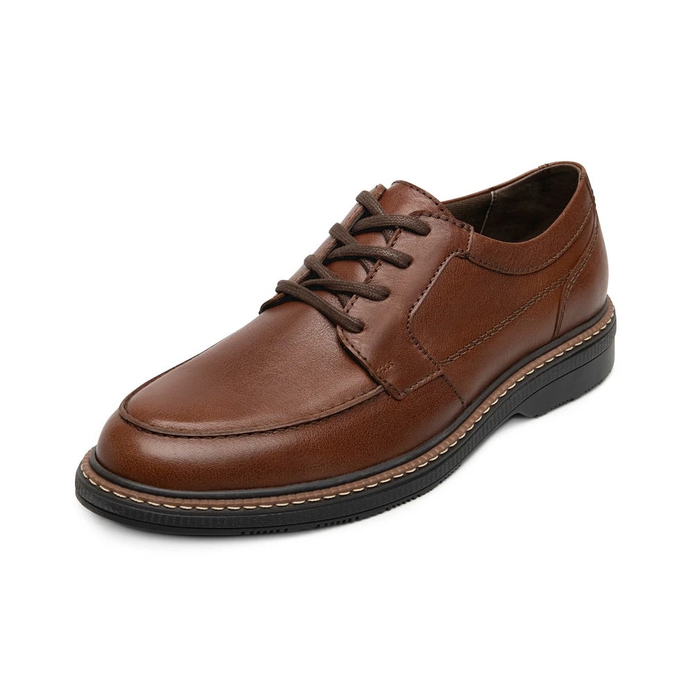 Zapato Derby Flexi para Hombre con Stretch Style Estilo 412804 Tan