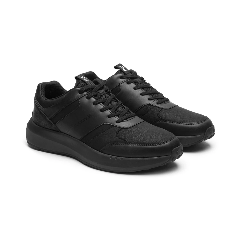 Sneaker  Flexi para Hombre con Plantilla Removible Estilo 413903 Negro