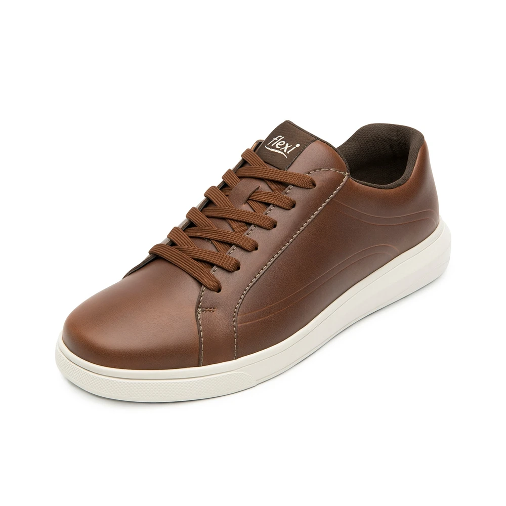 Sneaker  Casual Flexi para Hombre con Suela Extra Ligera Estilo 415301 Brown