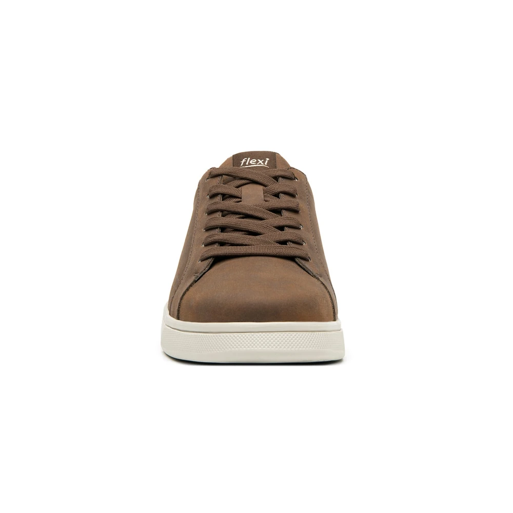 Sneaker  Casual Flexi para Hombre con Suela Extra Ligera Estilo 415301 Moka