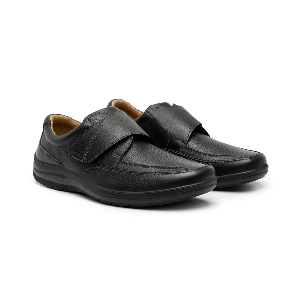 Calzado Escolar Flexi para Hombre con Ancho Ajustable Estilo 415901 Negro