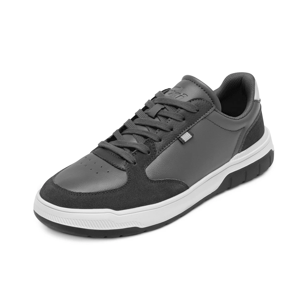 Sneaker Casual Flexi para Hombre con Plantilla Removible Estilo 417501 Gris