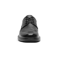 Derby Flexi para Hombre con Shock Point Estilo 417702 Negro