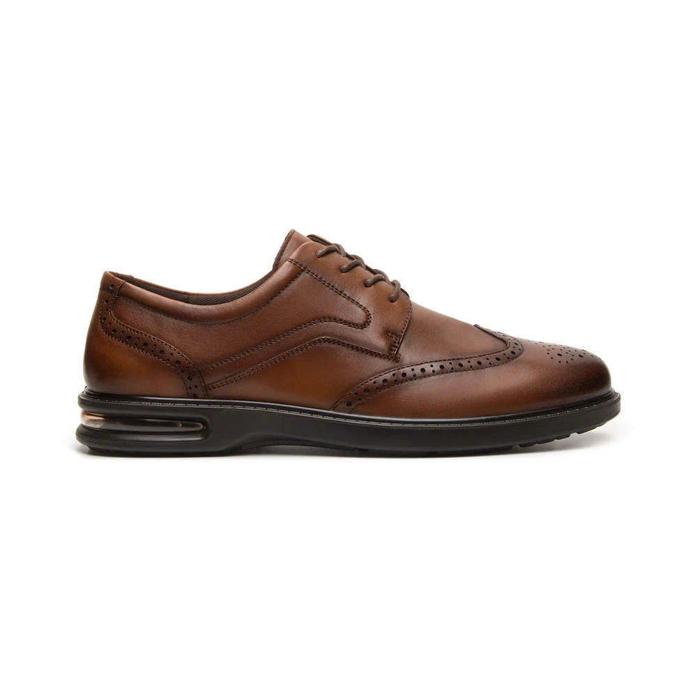 Derby Flexi para Hombre con Shock Point Estilo 417702 Tan