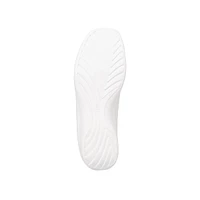 Loafer con Cierres Flexi para Mujer Plantilla Removible Estilo 48303 Blanco