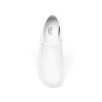 Loafer con Cierres Flexi para Mujer Plantilla Removible Estilo 48303 Blanco