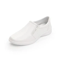 Loafer con Cierres Flexi para Mujer Plantilla Removible Estilo 48303 Blanco