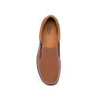 Loafer con Cierres Flexi para Mujer Plantilla Removible Estilo 48303 Tan