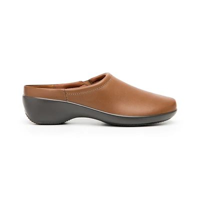 Zapato Destalonado Flexi para Mujer con Plantilla Transpirable Estilo 51726 Tan