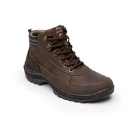 Bota Para Outdoor Flexi Country Con Piel Graneada  Hombre - Estilo 66514 Chocolate