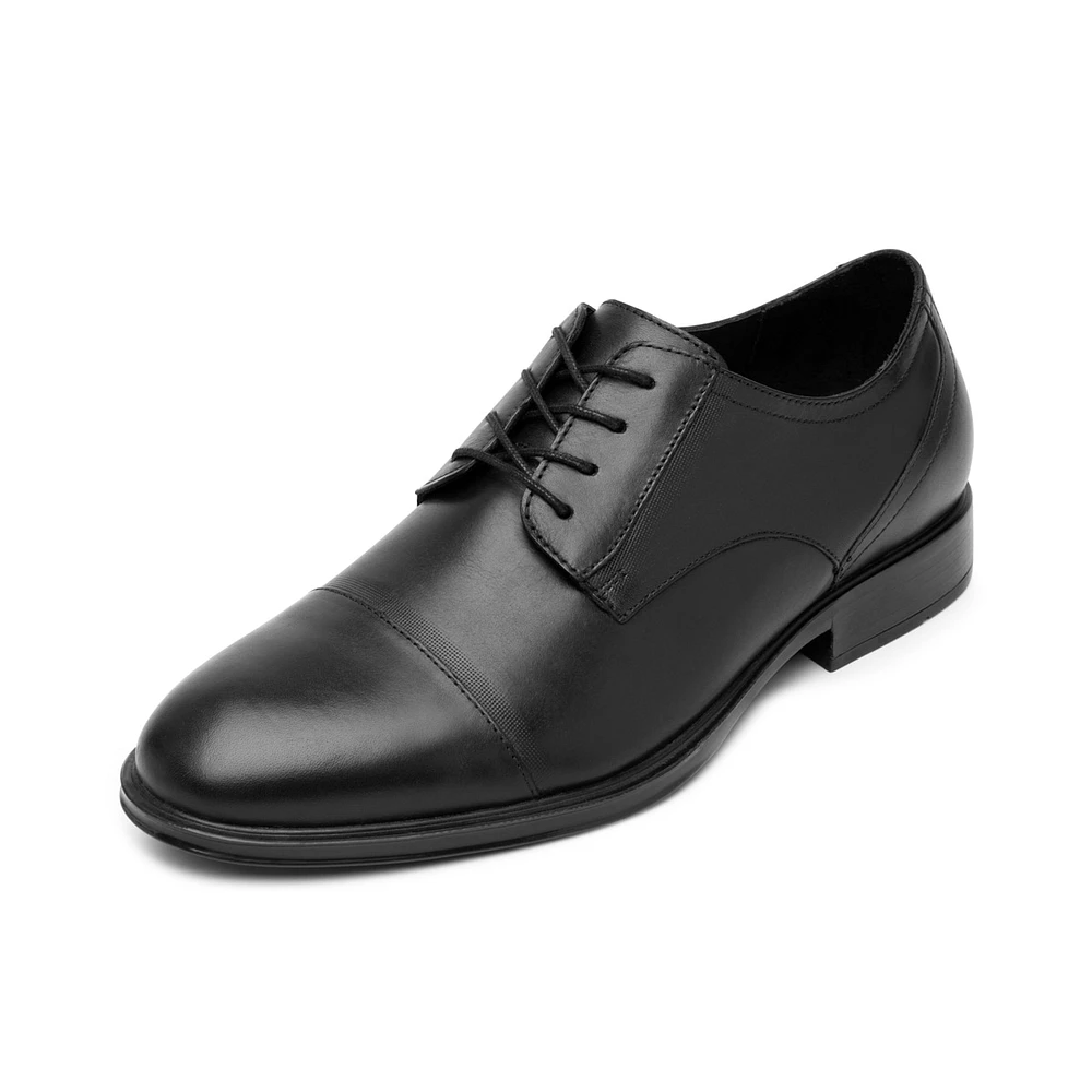 Derby Quirelli para Hombre con 100% Piel Estilo 701501 Negro