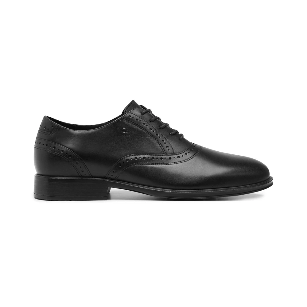 Oxford Quirelli para Hombre con 100% Piel Estilo 701508 Negro