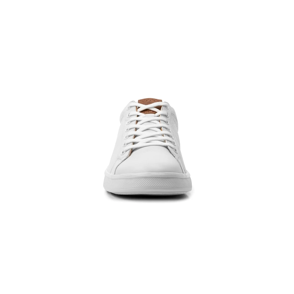 Sneaker Urbano Clásico Quirelli para Hombre con Plantilla Hexafoam Estilo 702901 Blanco