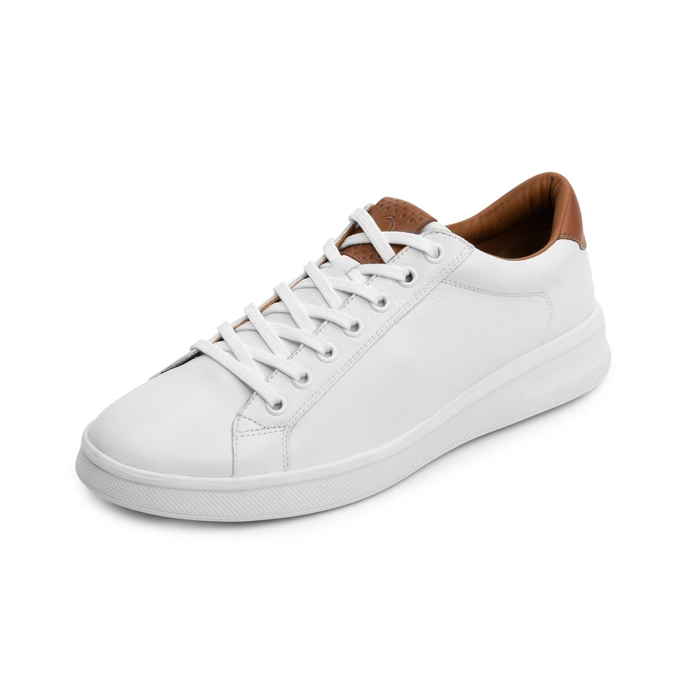 Sneaker Urbano Clásico Quirelli para Hombre con Plantilla Hexafoam Estilo 702901 Blanco