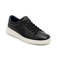 Sneaker Casual De Piel Quirelli para Hombre con Plantilla Hexafoam Estilo 702901 Negro