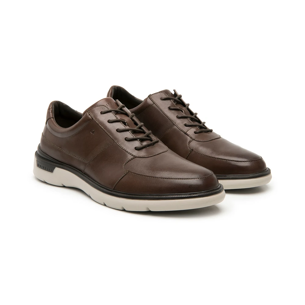 Oxford Casual Quirelli para Hombre con Suela Extra Ligera Estilo 703605 Chocolate