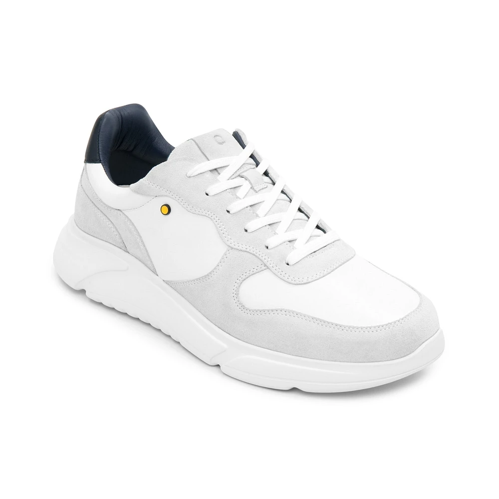 Sneaker Casual Quirelli para Hombre con Plantilla Anatómica Estilo 705401 Blanco