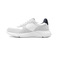 Sneaker Casual Quirelli para Hombre con Plantilla Anatómica Estilo 705401 Blanco