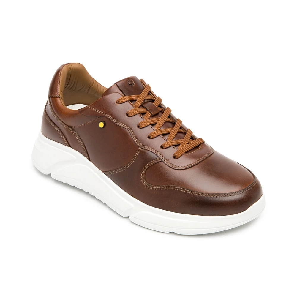 Sneaker Casual Quirelli para Hombre con Plantilla Anatómica Estilo 705401 Tan