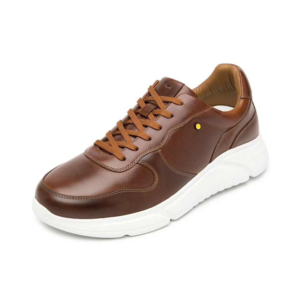 Sneaker Casual Quirelli para Hombre con Plantilla Anatómica Estilo 705401 Tan