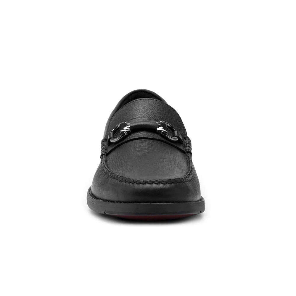 Mocasín De Vestir Quirelli para Hombre con Construcción Guante Estilo 87906 Black